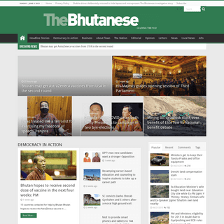 A complete backup of https://thebhutanese.bt