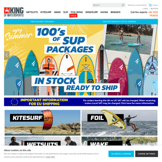 A complete backup of https://kingofwatersports.com
