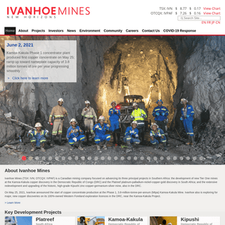 A complete backup of https://ivanhoemines.com