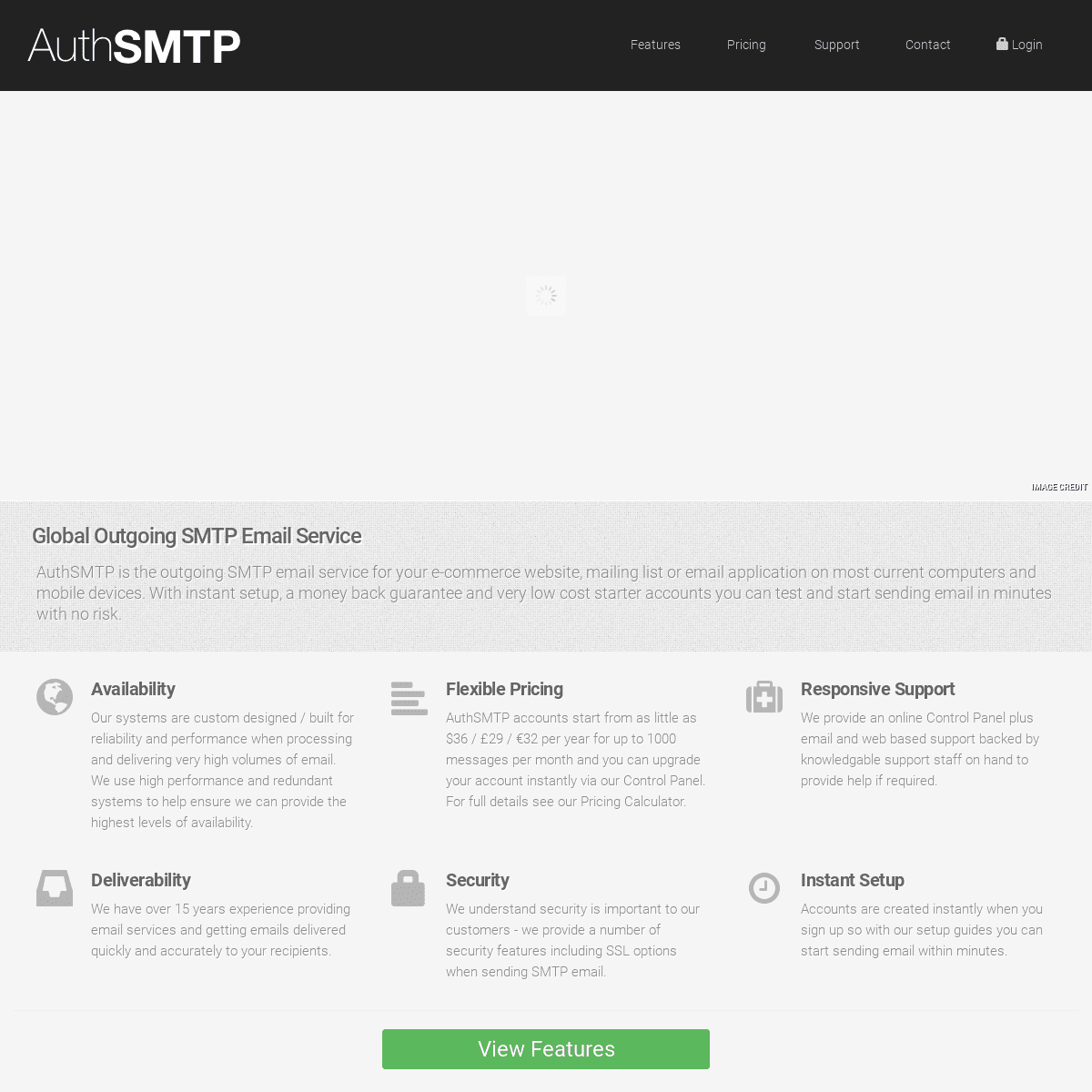 A complete backup of https://authsmtp.com
