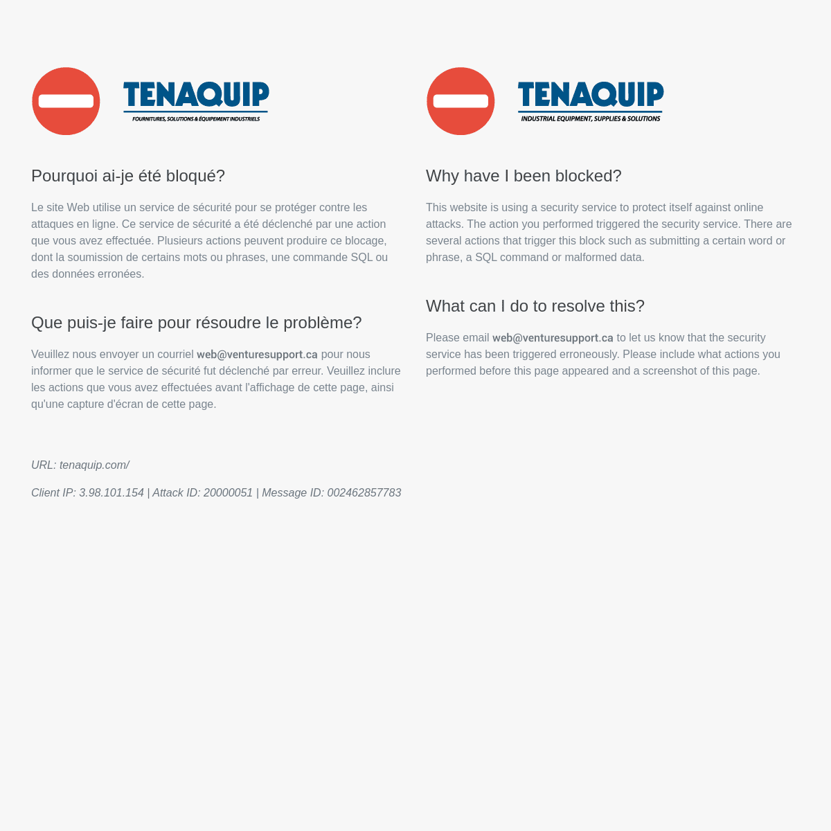 A complete backup of https://tenaquip.com