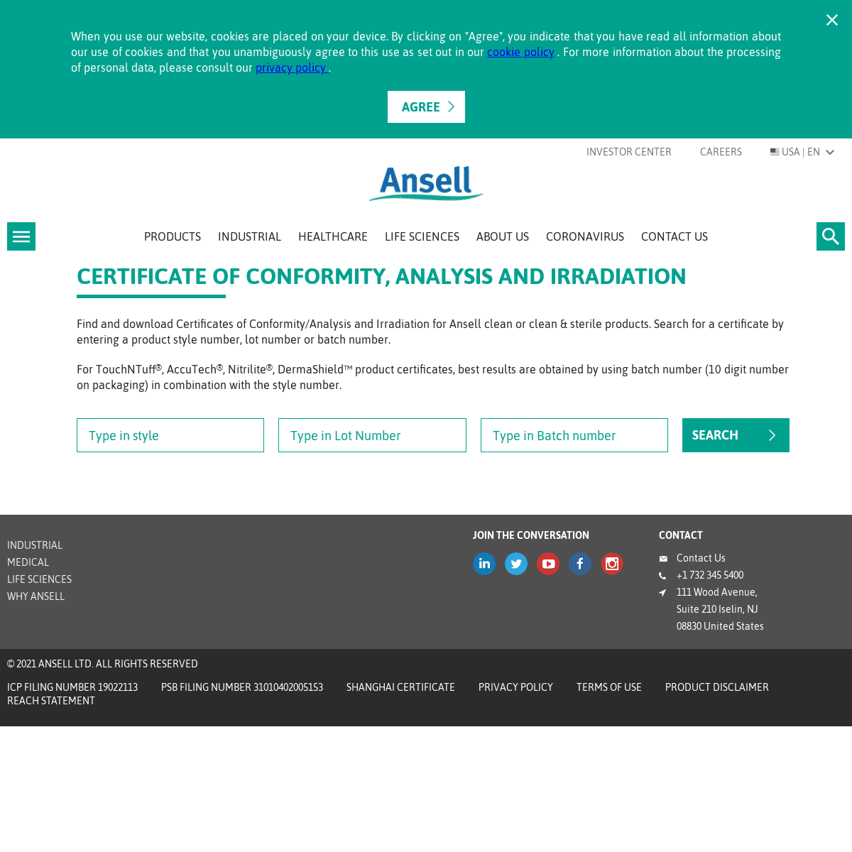 A complete backup of https://ansellpro.com