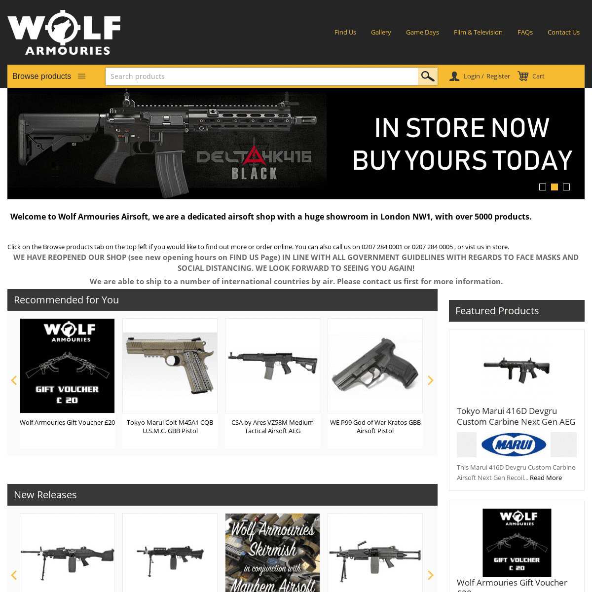 A complete backup of https://wolfarmouries.co.uk