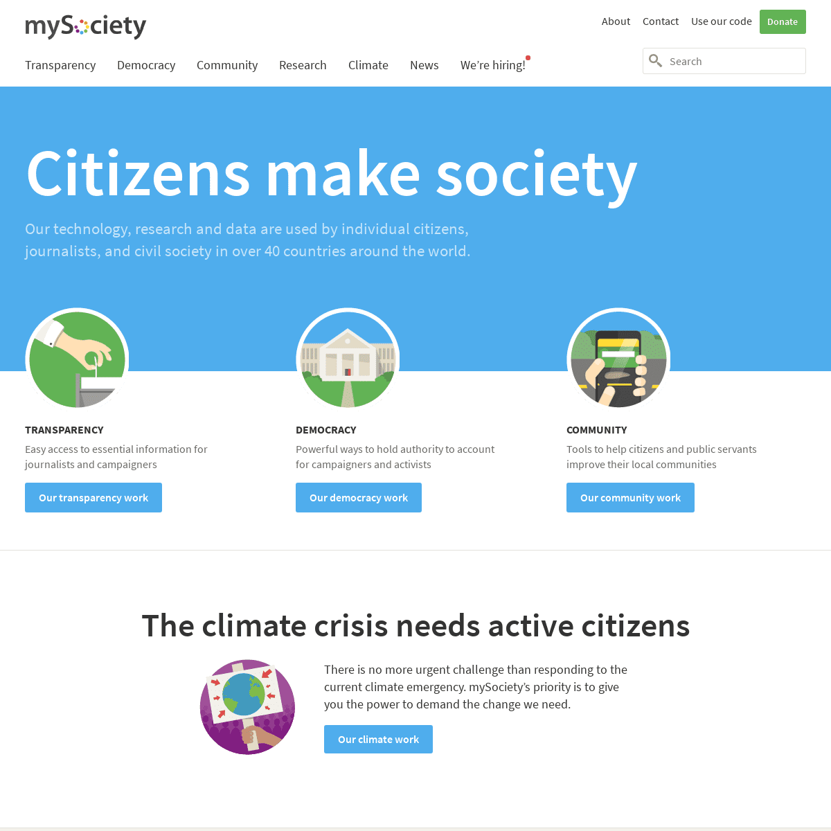 A complete backup of https://mysociety.org