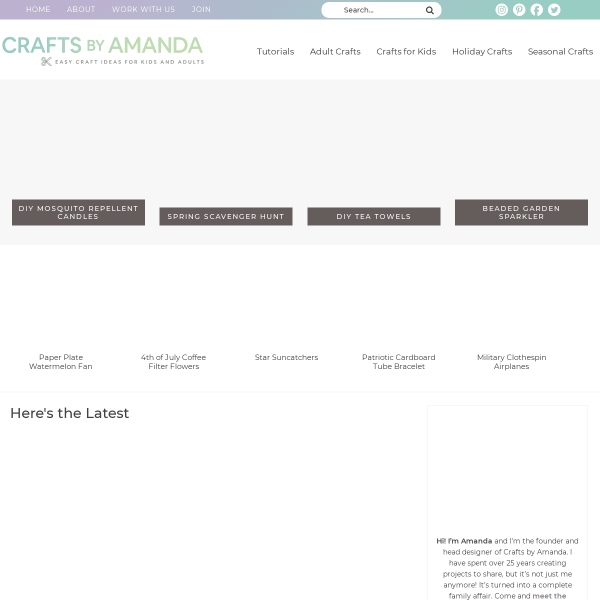 A complete backup of https://craftsbyamanda.com
