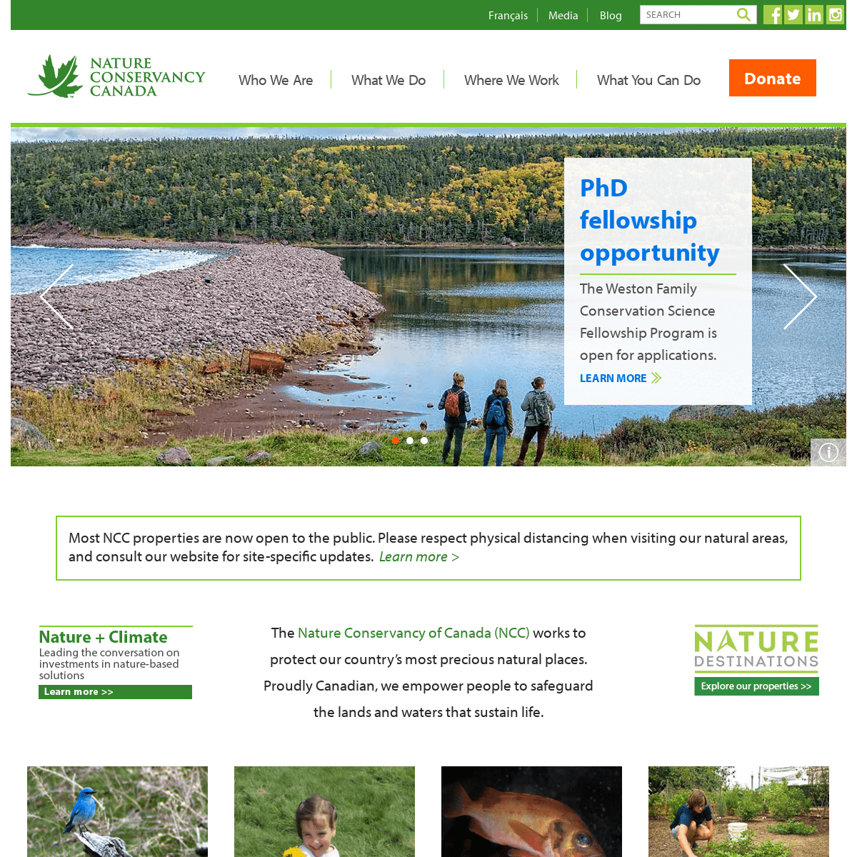 A complete backup of https://natureconservancy.ca