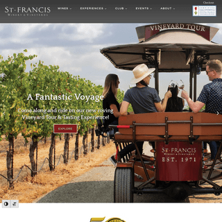 A complete backup of https://stfranciswinery.com
