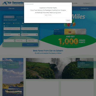 A complete backup of https://airtanzania.co.tz