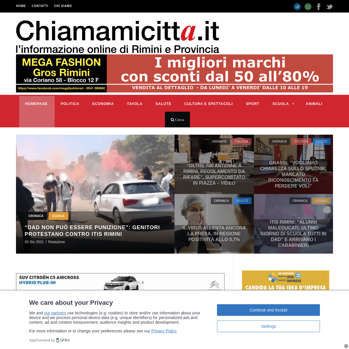 A complete backup of https://chiamamicitta.it