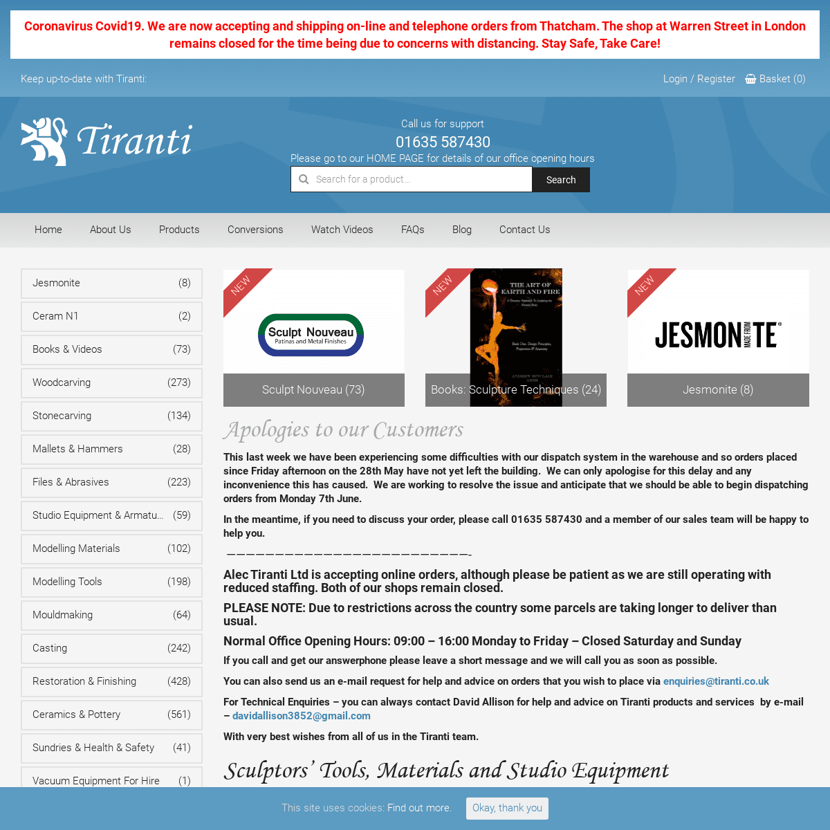 A complete backup of https://tiranti.co.uk