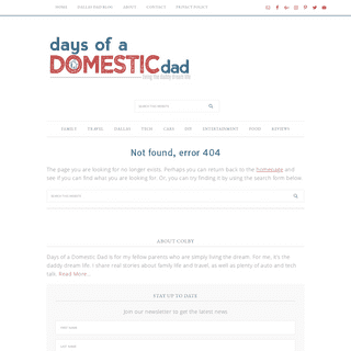 A complete backup of https://daysofadomesticdad.com/cars-2/page/2/