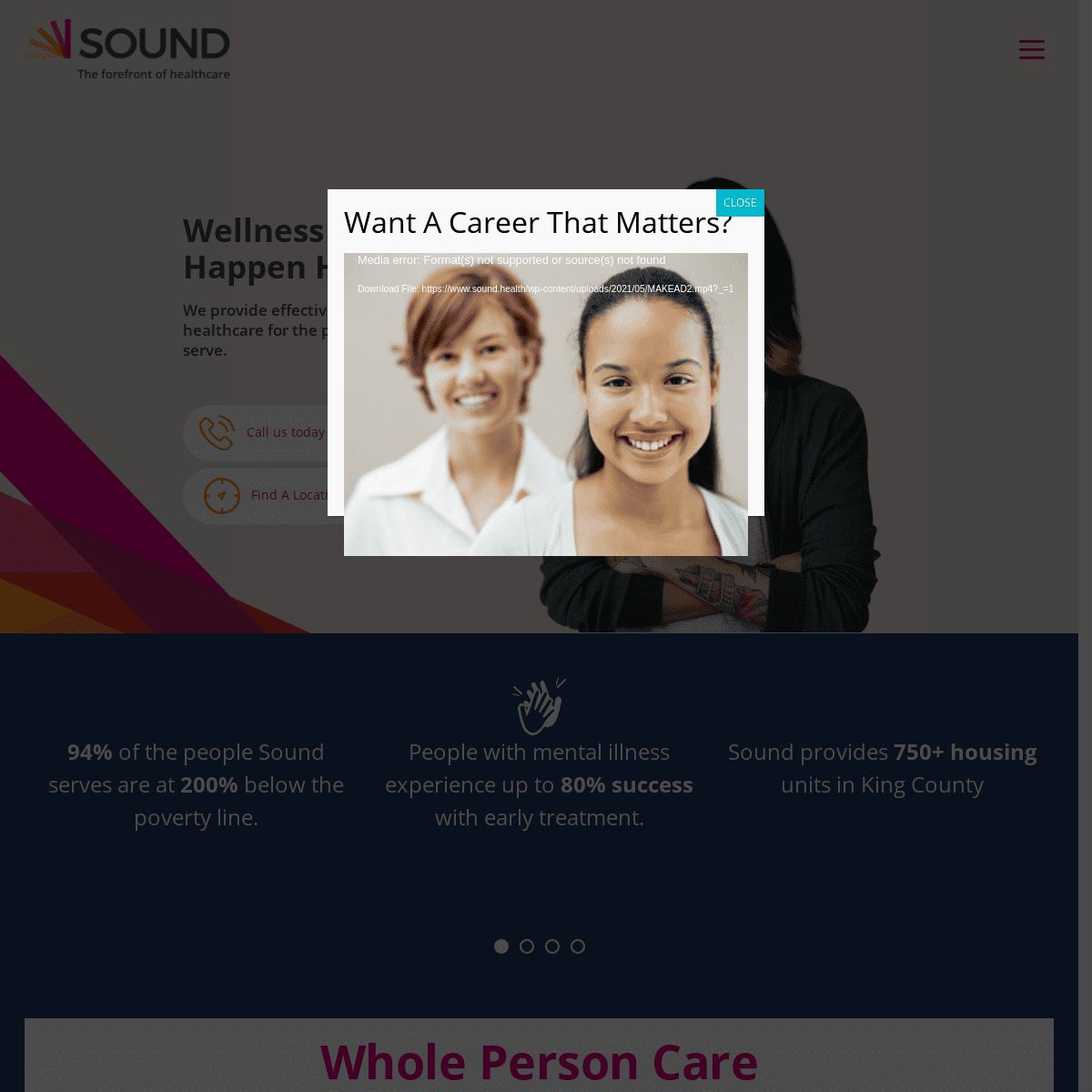 A complete backup of https://sound.health