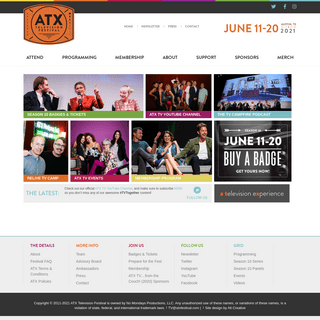 A complete backup of https://atxfestival.com