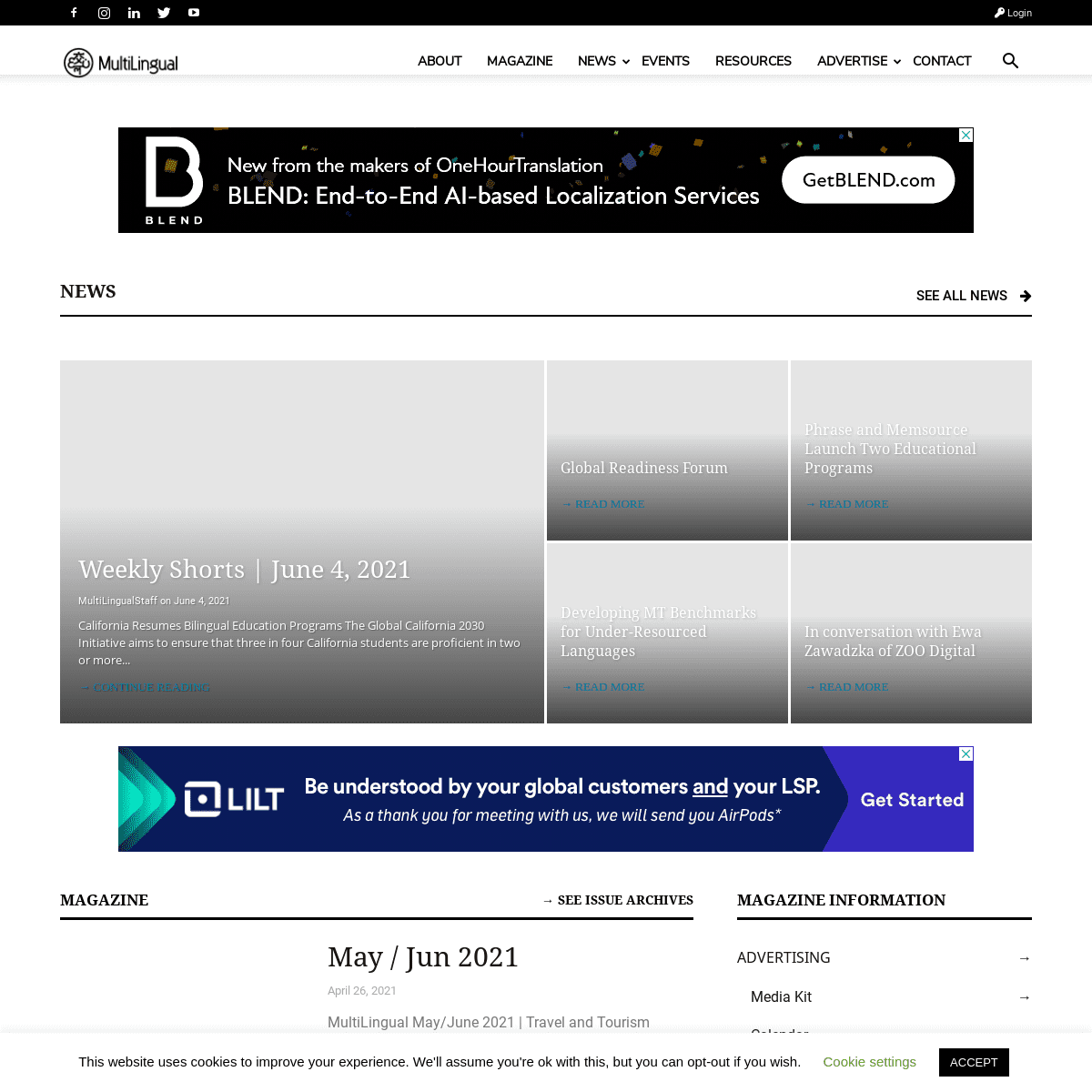 A complete backup of https://multilingual.com
