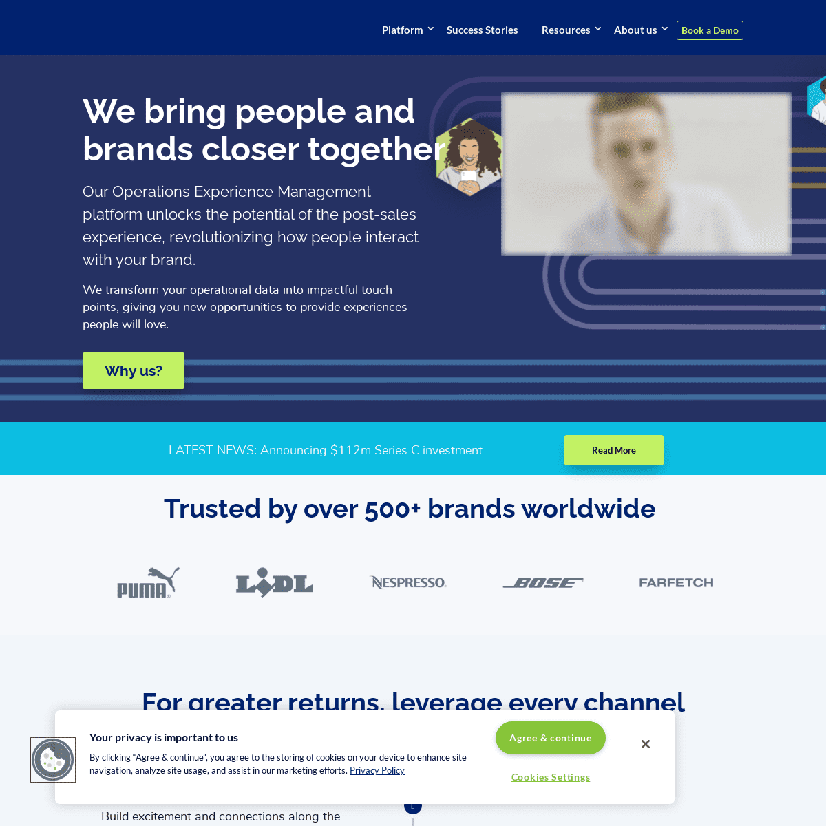 A complete backup of https://parcellab.com