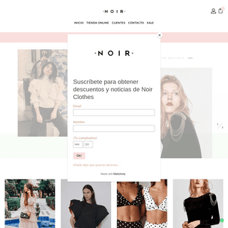 A complete backup of https://noirclothes.com