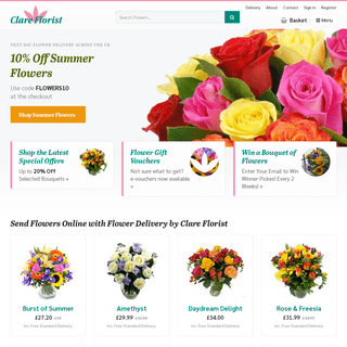 A complete backup of https://clareflorist.co.uk