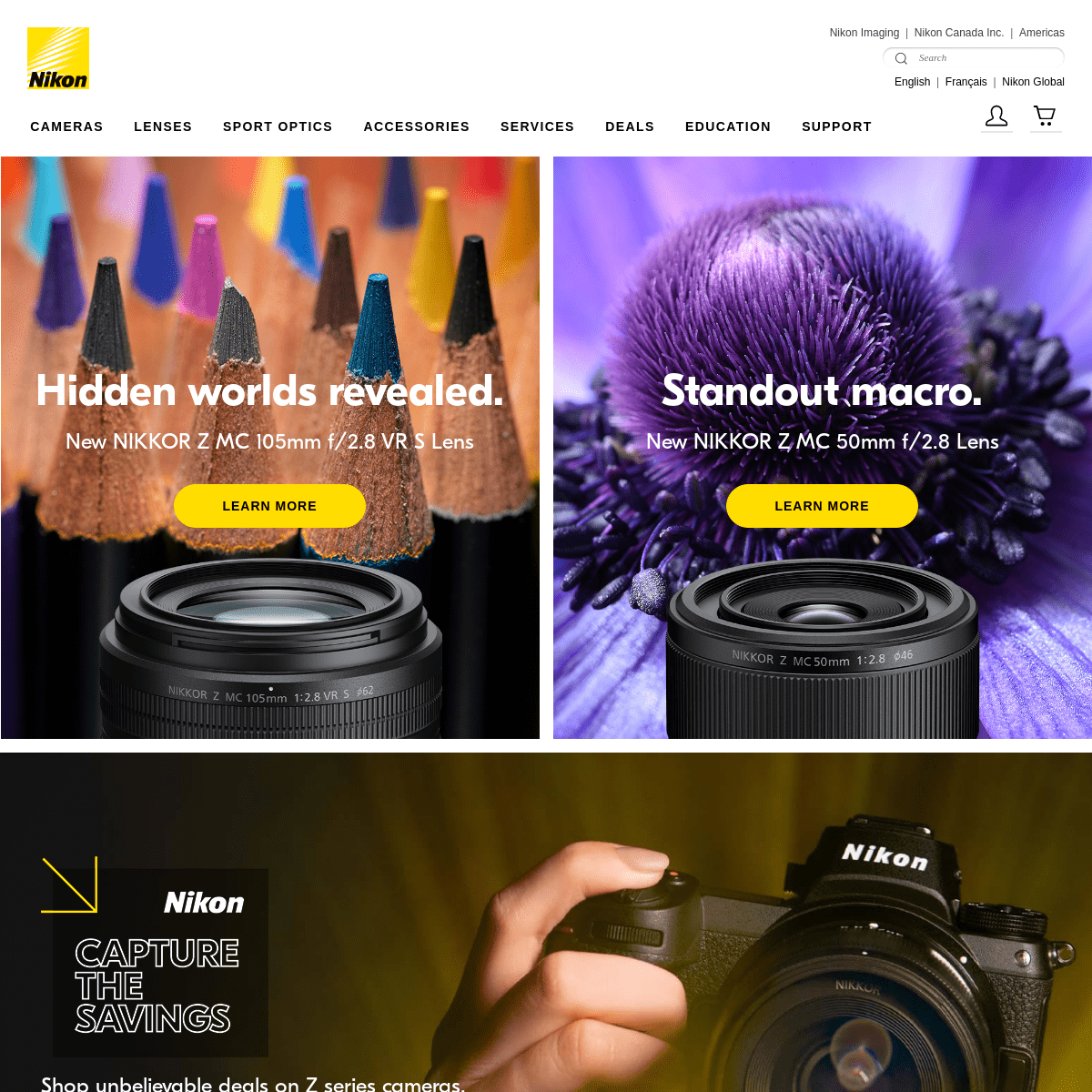 A complete backup of https://nikon.ca