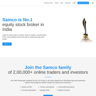 A complete backup of https://samco.in