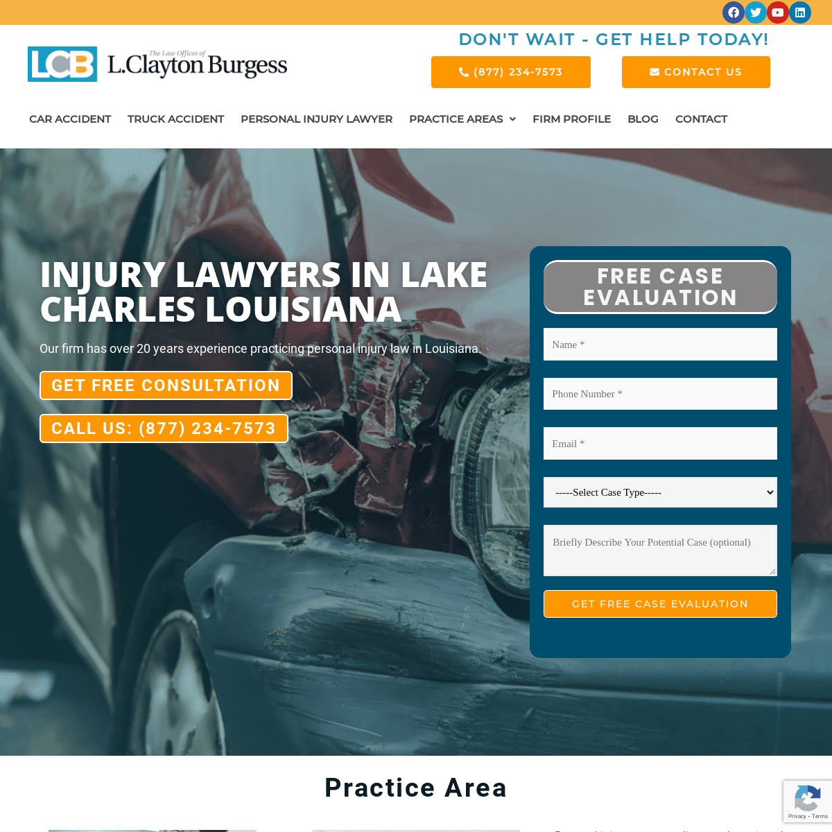 A complete backup of https://lakecharles.attorney
