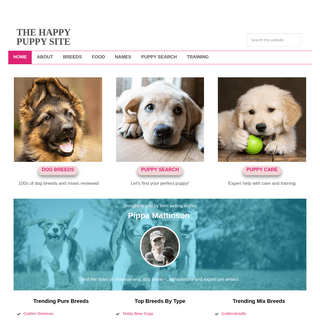 A complete backup of https://thehappypuppysite.com