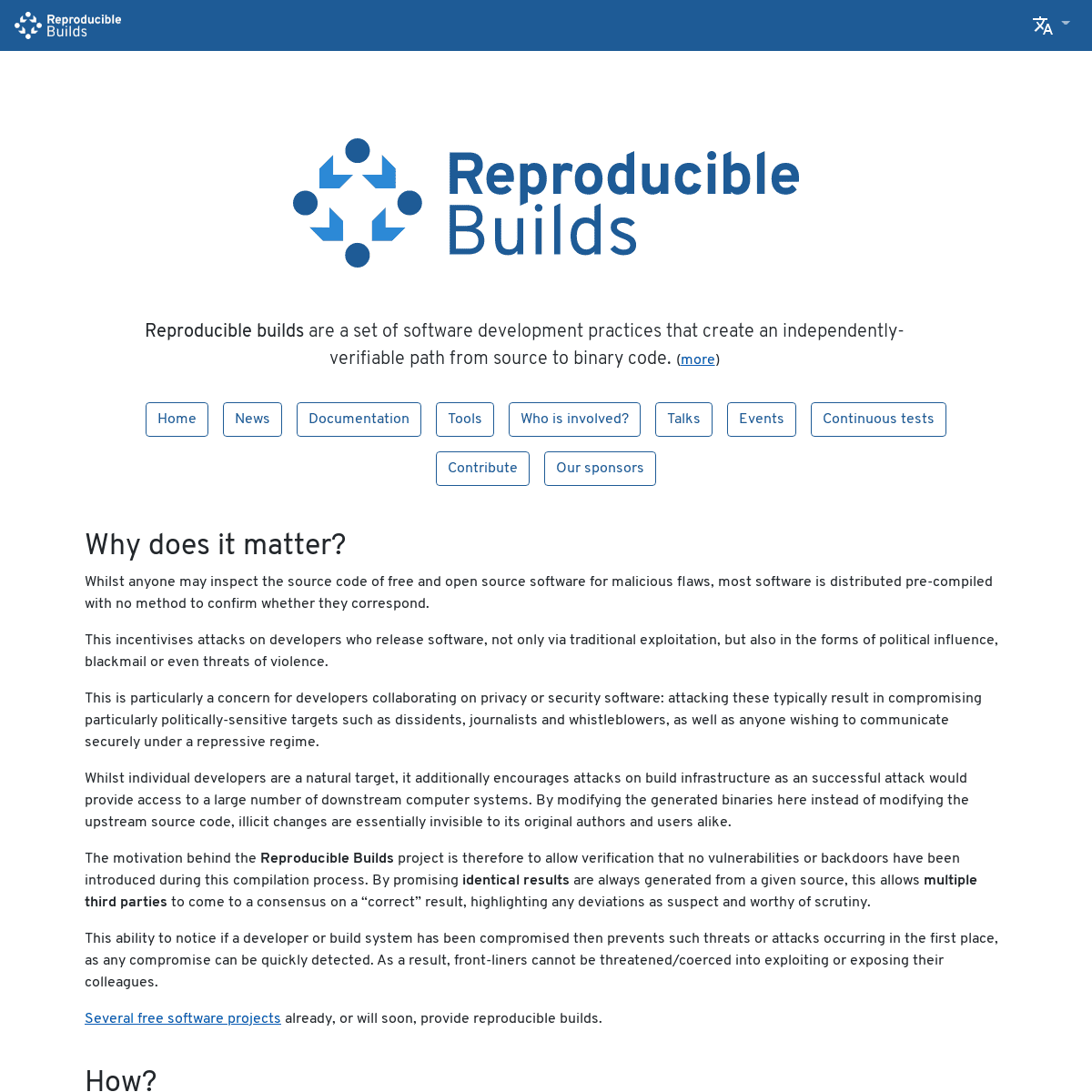 A complete backup of https://reproducible-builds.org