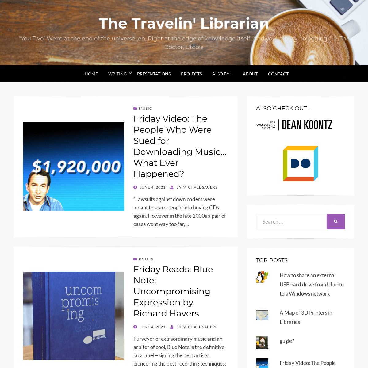 A complete backup of https://travelinlibrarian.info