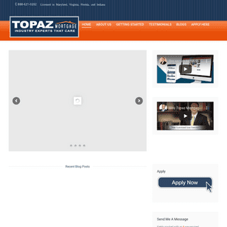 A complete backup of https://topazmortgage.com