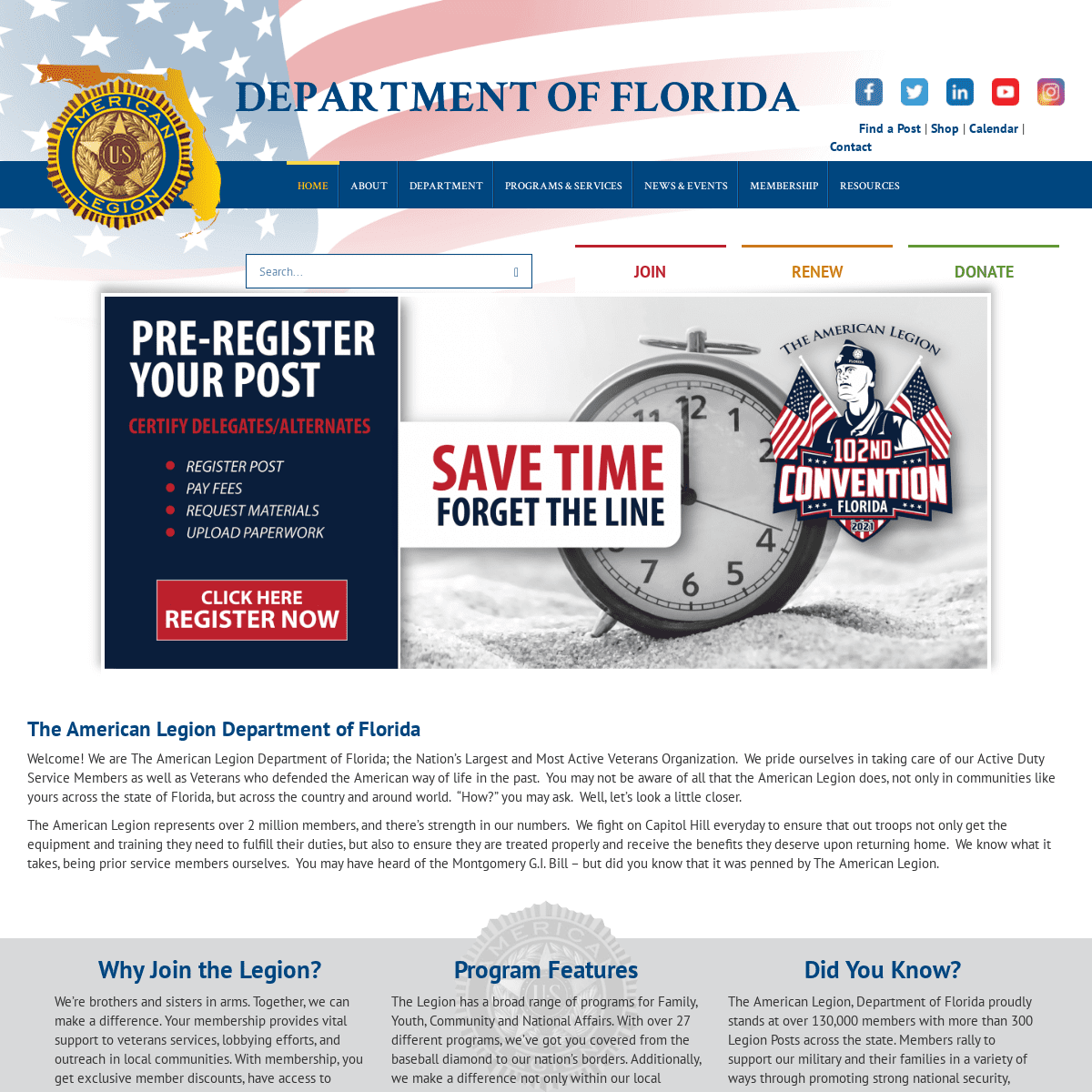 A complete backup of https://floridalegion.org
