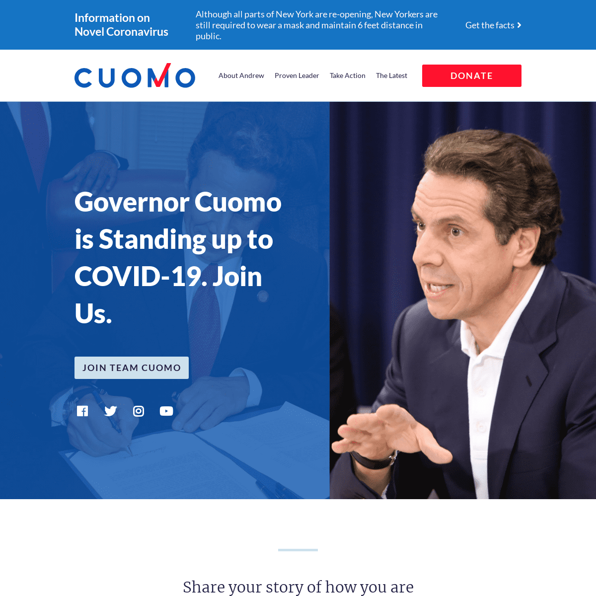 A complete backup of https://andrewcuomo.com