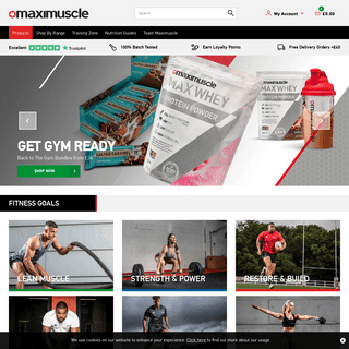 A complete backup of https://maximuscle.com