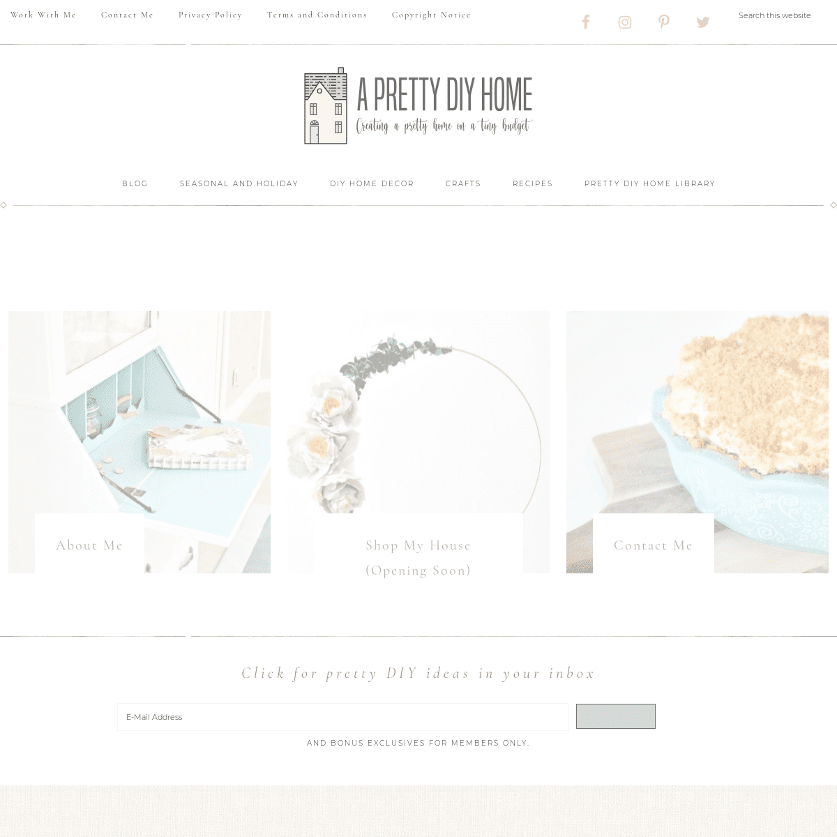A complete backup of https://prettydiyhome.com