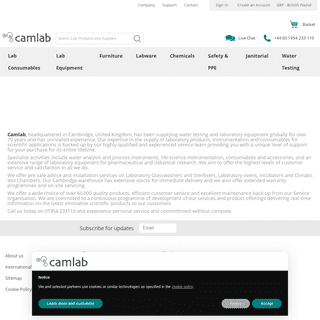 A complete backup of https://camlab.co.uk