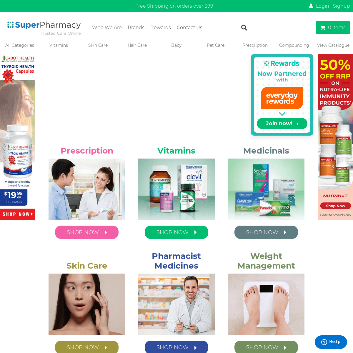 A complete backup of https://superpharmacy.com.au
