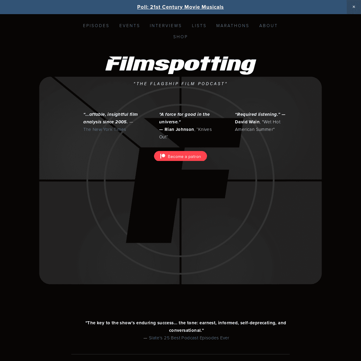 A complete backup of https://filmspotting.net