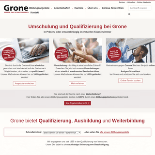 A complete backup of https://grone.de