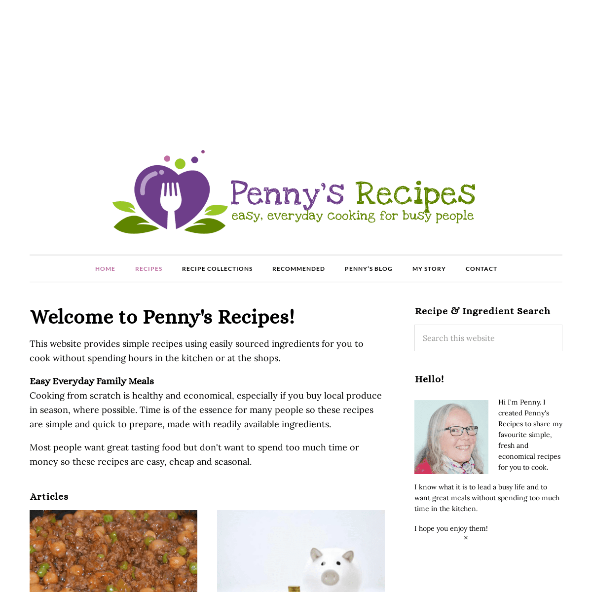A complete backup of https://pennysrecipes.com