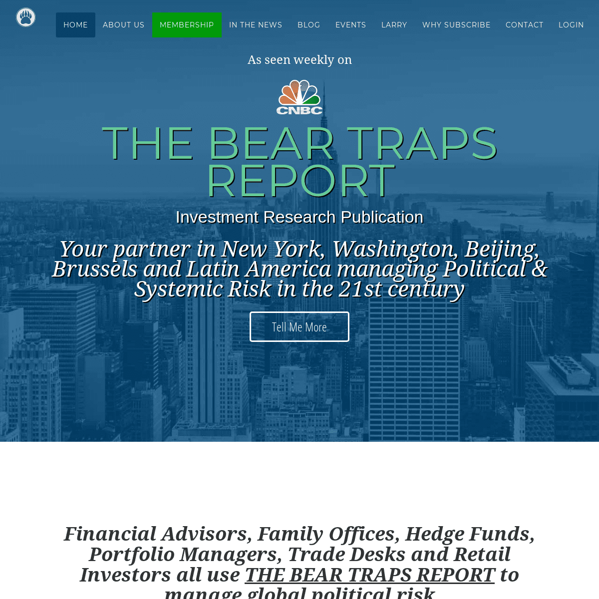 A complete backup of https://thebeartrapsreport.com