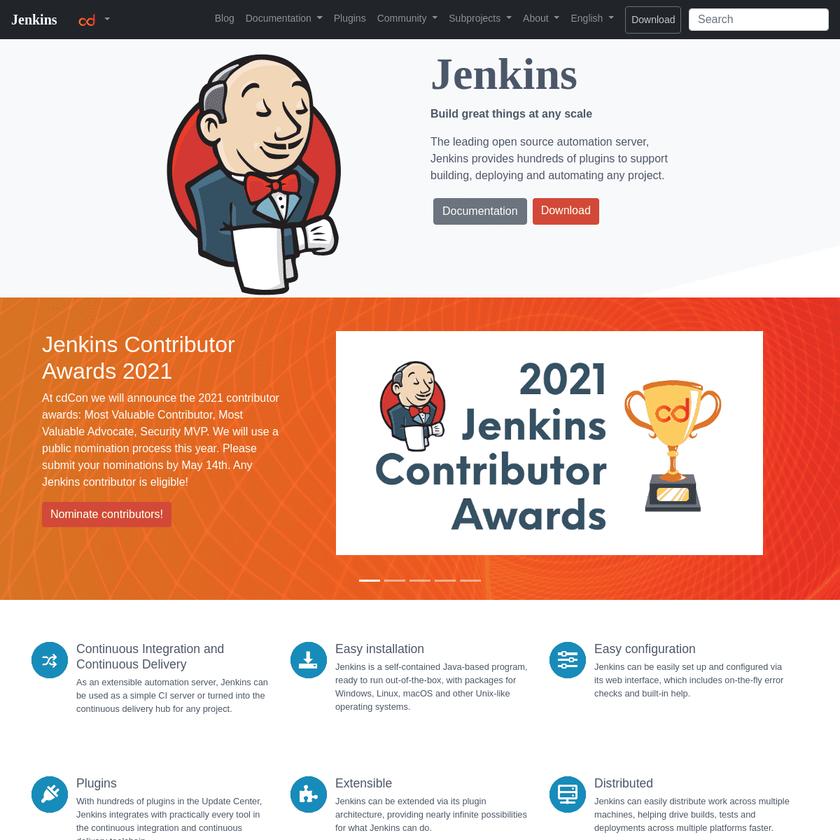 A complete backup of https://jenkins.io