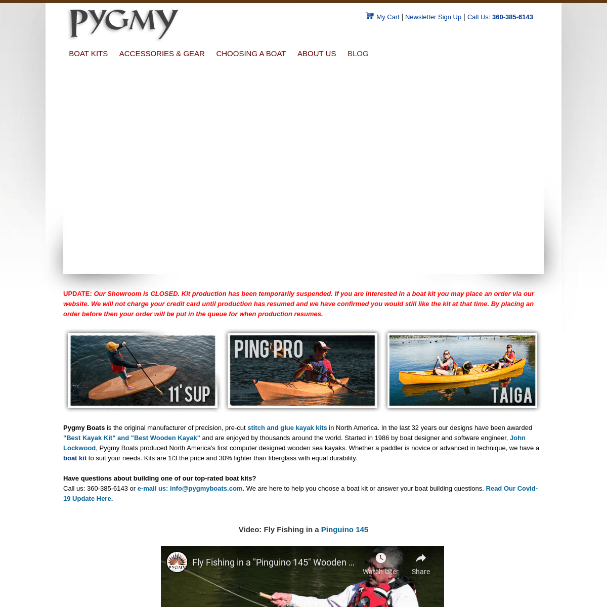 A complete backup of https://pygmyboats.com
