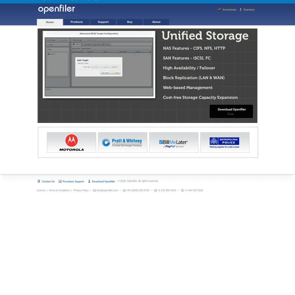A complete backup of https://openfiler.com