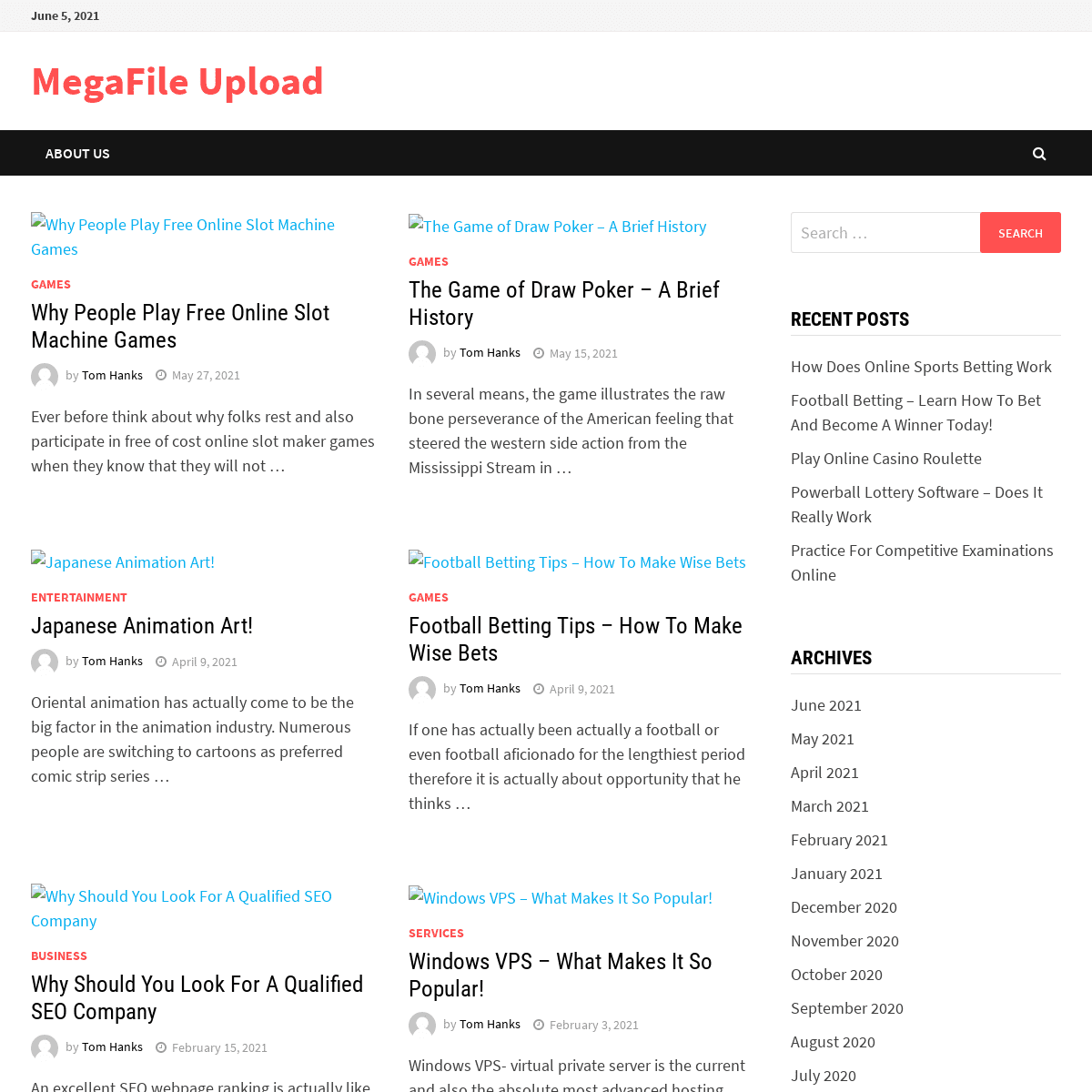A complete backup of https://megafileupload.com