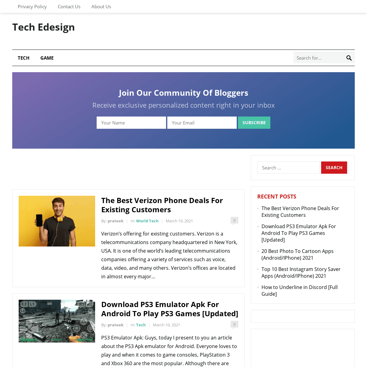 A complete backup of https://techedesign.com