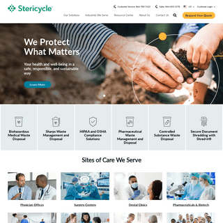 A complete backup of https://stericycle.com