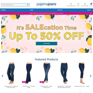 A complete backup of https://pajamajeans.com