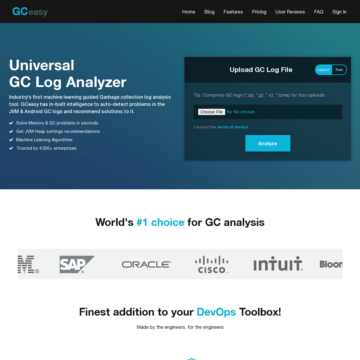 A complete backup of https://gceasy.io