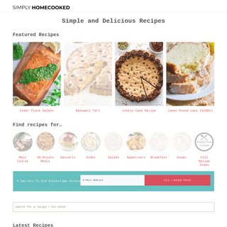 A complete backup of https://simplyhomecooked.com