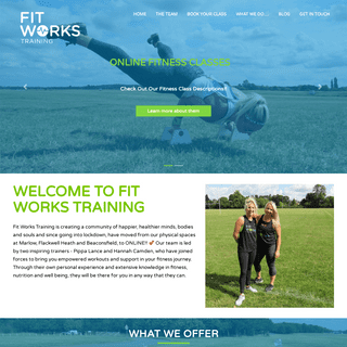 A complete backup of https://fitworkstraining.co.uk