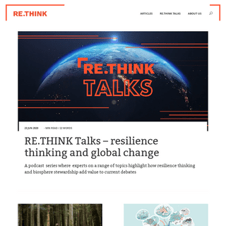 A complete backup of https://rethink.earth