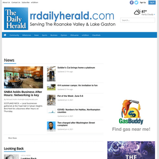 A complete backup of https://rrdailyherald.com